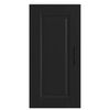 vidaXL Kitchen Wall Cabinet Porto Black Engineered Wood