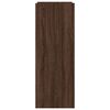 vidaXL Shoe Cabinet Brown Oak 74.5x37.5x100 cm Engineered Wood