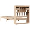 vidaXL Bookcase Bed without Mattress 90x190 cm Single Solid Wood Pine