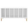 vidaXL Record Cabinet White 100x38x48 cm Engineered Wood