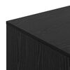 vidaXL Cat Litter Box Enclosure Black Oak 47 x 59 x 42 cm