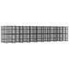 vidaXL Outdoor Dog Kennel Steel 16.59 m&sup2;