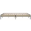 vidaXL Bed Frame without Mattress Sonoma Oak 160x200 cm