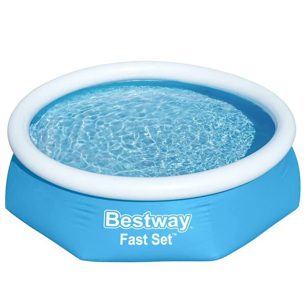 Bestway Fast Set Inflatable Swimming Pool Round 244x61 cm 57265