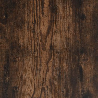 vidaXL Bookcase 5-Tier Smoked Oak 100x33x180.5 cm Engineered Wood