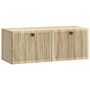 vidaXL Wall-Mounted TV Cabinet Sonoma Oak 78.5 x 31 x 30 cm