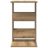 vidaXL Side Table Artisan Oak 40 x 35 x 60.5 cm Engineered Wood