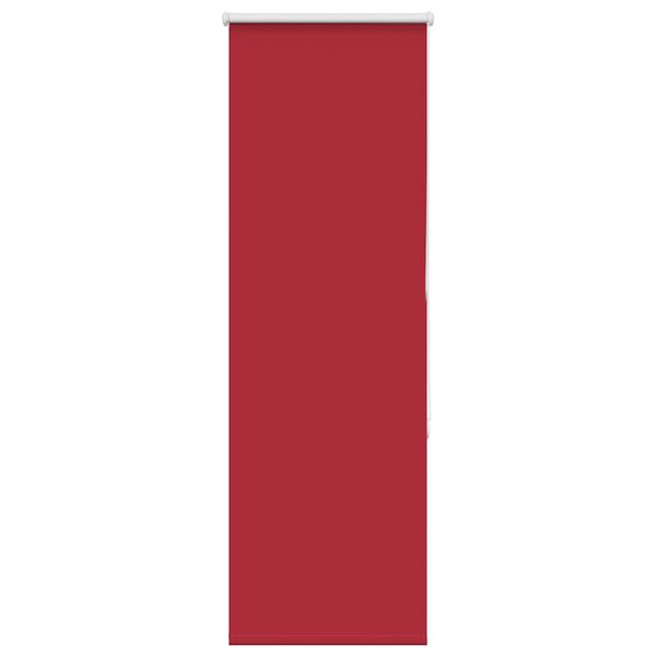 vidaXL Roller Blind Blackout Red 50x130 cm Fabric Width 45.7 cm Polyester