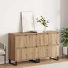 vidaXL Sideboard 2 pcs Artisan Oak 60 x 35 x 70 cm