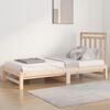 vidaXL Pull-out Day Bed without Mattress 2x(90x200) cm