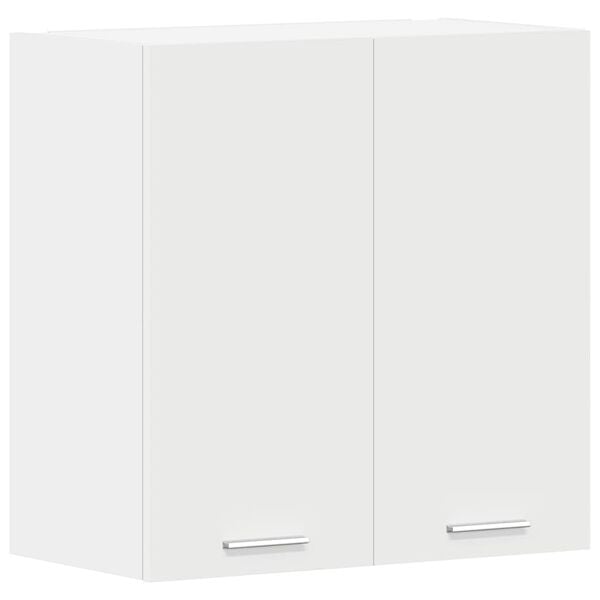 vidaXL Hanging Cabinet Lyon High Gloss White 60x31x60 cm Engineered Wood