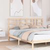 vidaXL Bed Headboard 186x4x100 cm Solid Wood Pine