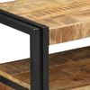 vidaXL Console Table with Shelf Brown 90 x 33 x 75 cm Solid Mango Wood