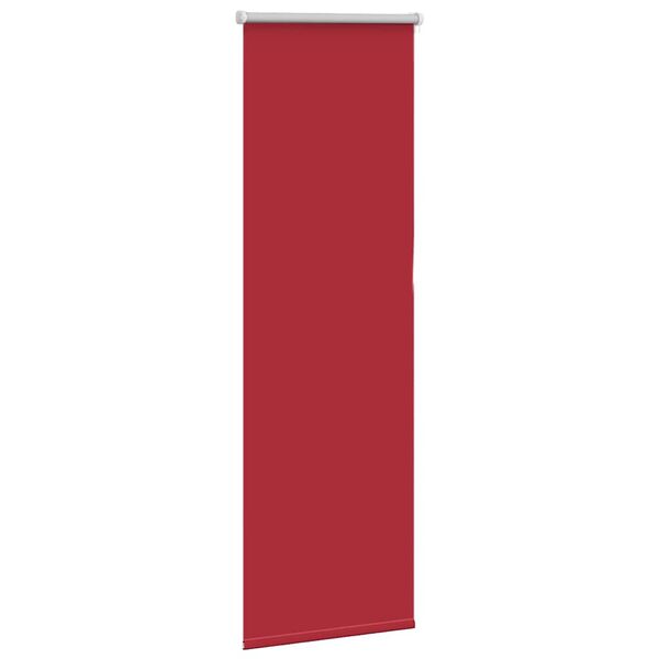 vidaXL Roller Blind Blackout Red 50x130 cm Fabric Width 45.7 cm Polyester