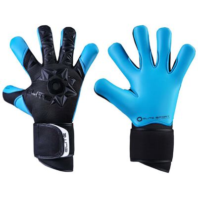 Elite Sport Goalkeeper Gloves Neo Blue | vidaXL.co.uk