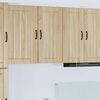 vidaXL Kitchen Cabinet Sonoma Oak 40 x 31 x 80 cm Engineered Wood