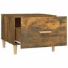 vidaXL Coffee Tables 2 pcs Smoked Oak 50x50x40 cm Engineered Wood
