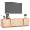vidaXL TV Cabinet 140x40x40 cm Solid Wood Pine