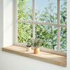 vidaXL Window Sills 2 pcs&nbsp;Untreated 100x20x2 cm Solid Wood Oak