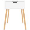 vidaXL Bedside Cabinets 2 pcs White 40x40x56 cm Engineered Wood