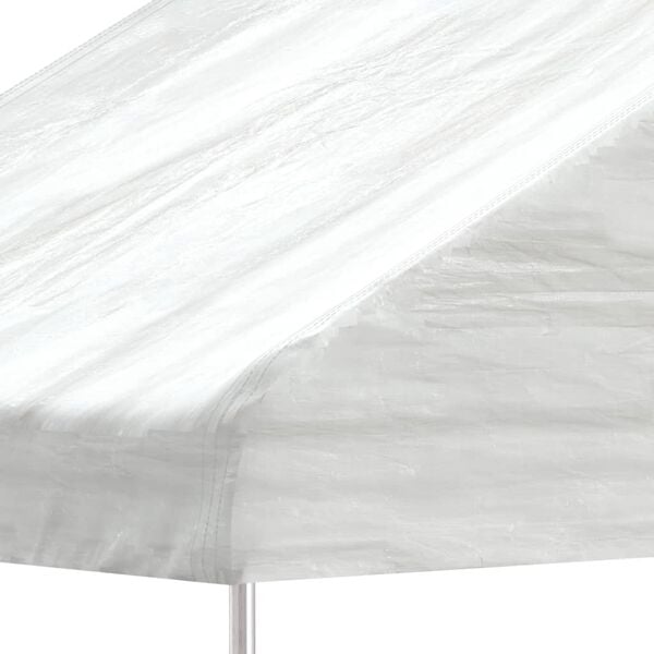 vidaXL Gazebo with Roof White 17.84x5.88x3.75 m Polyethylene