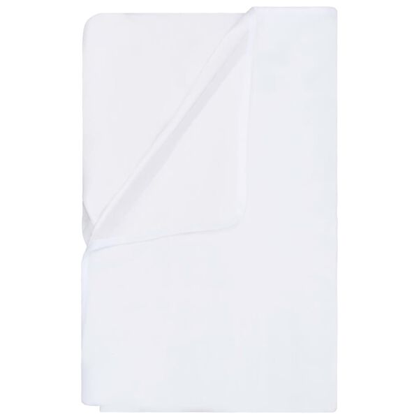 vidaXL Mattress Protectors Waterproof 2 pcs Cotton 180x200 cm White