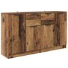 vidaXL Sideboards 2 pcs Old Wood 60 x 30 x 70 cm Engineered Wood