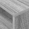 vidaXL End Table Grey Sonoma 30.5 x 30 x 45 cm Engineered Wood