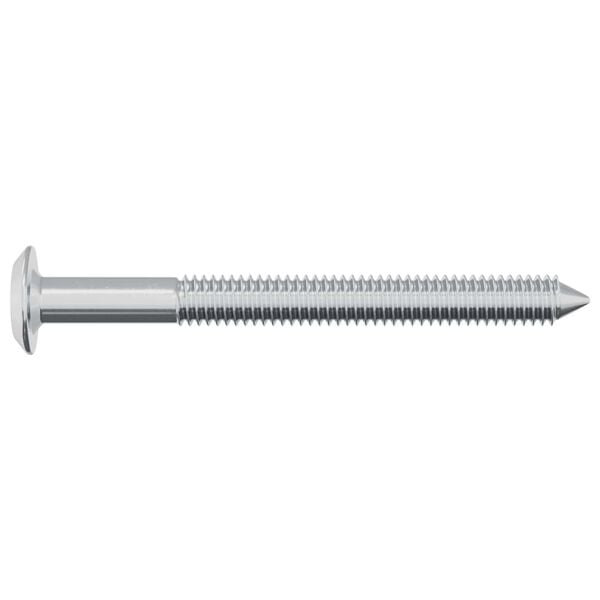 vidaXL Screw 1600 pcs Silver M6 x 60 mm Steel