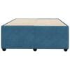 vidaXL Bed Frame without Mattress Blue 120x200 cm Velvet