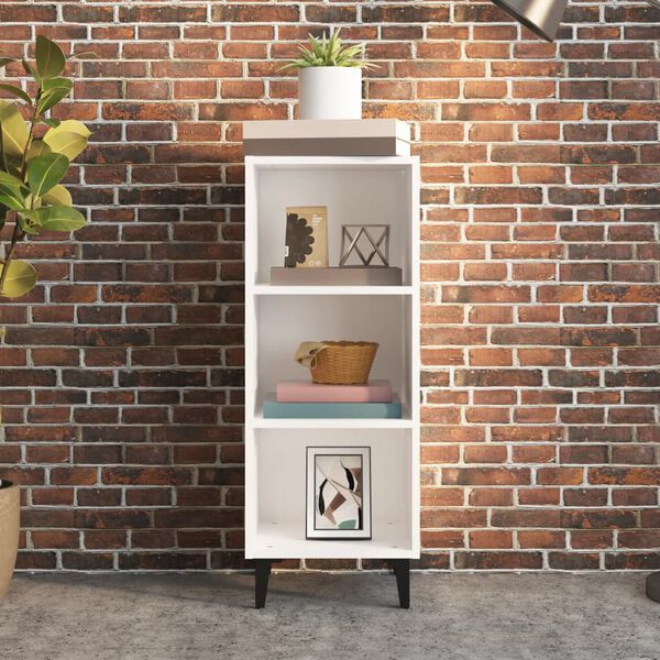 vidaXL Sideboard White 34.5x32.5x90 cm Engineered Wood