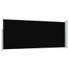 vidaXL Retractable Side Awning 120 x 300 cm Black