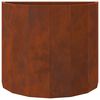 vidaXL Planter Rusty 60 x 30 x 50 cm Weathering Steel