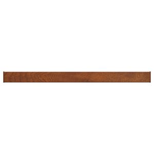 vidaXL Window Sill Brown wood 120 x 15 x 4.5 cm PVC