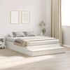 vidaXL Storage Bed Frame with Drawer White 135 cm Engineered Wood