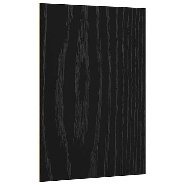 vidaXL Decor Panels 12 pcs Black oak 21 x 30 x 0.3 cm Engineered wood