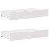 vidaXL Bed Frame with Drawers without Mattress White 120x190 cm Small Double