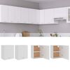 vidaXL Hanging Cabinet Lyons 2 pcs White 50x31x60 cm Engineered Wood