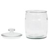 vidaXL Storage Glass Jars with Lid 4 pcs 3850 ml
