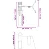 vidaXL Outdoor Playset Solid Wood Douglas