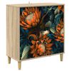 vidaXL Sideboard LOCHEM Sonoma 69 x 33 x 75 cm Engineered Wood