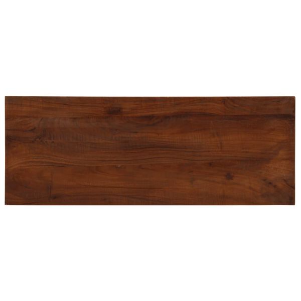 vidaXL Table Top 80x40x3.8 cm Rectangular Solid Wood Reclaimed