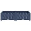 vidaXL Raised Bed 80x80x23 cm Polypropylene