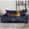 Scruffs & Tramps Dog Bed Kensington Size L 90x70 cm Navy