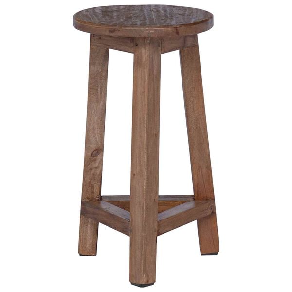 vidaXL Stool Natural 28 x 28 x 50 cm Mahogany Wood