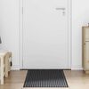 vidaXL Doormat Black 60 x 180 cm Polypropylene