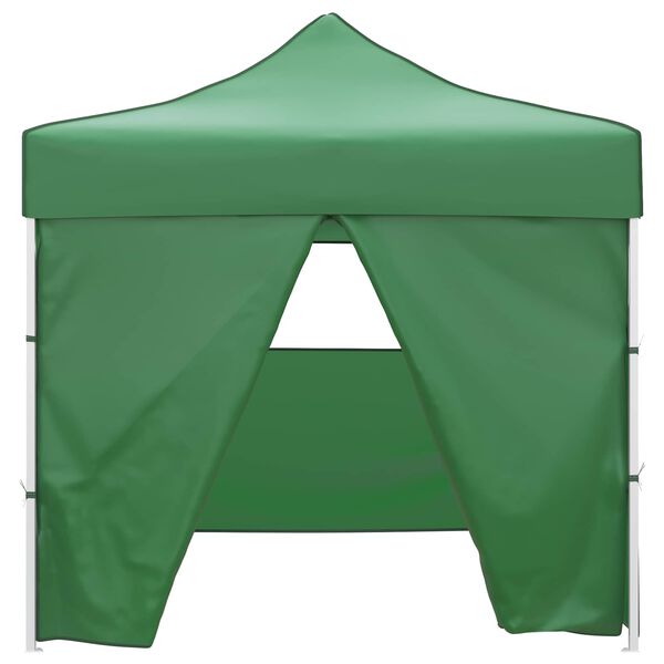 vidaXL Party Tent Folding Green 291 x 291 x 315 cm Oxford Fabric