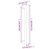 vidaXL Cabinet Handles 10 pcs Gold 160 mm Stainless Steel