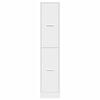 vidaXL Apothecary Cabinet White 30x41x144.5 cm Engineered Wood