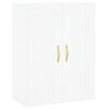 vidaXL Highboard White 69.5x34x180 cm Engineered Wood